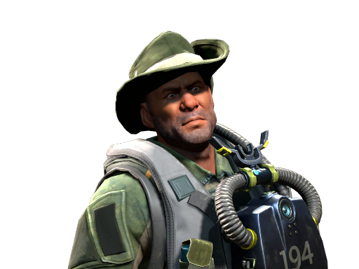 Lieutenant Rex Krikey | SEAL Frogman - skin modal