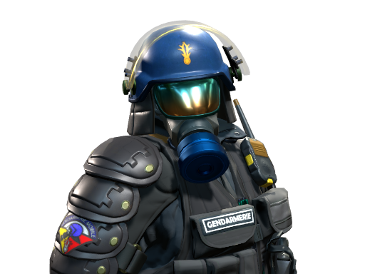 Chem-Haz Capitaine | Gendarmerie Nationale skin modal