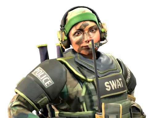 Lieutenant 'Tree Hugger' Farlow | SWAT skin modal