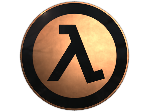 Copper Lambda Pin skin modal