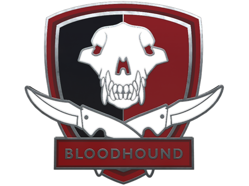 Bloodhound Pin - visual modal