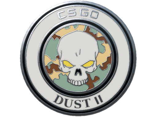 Dust II Pin - visual modal