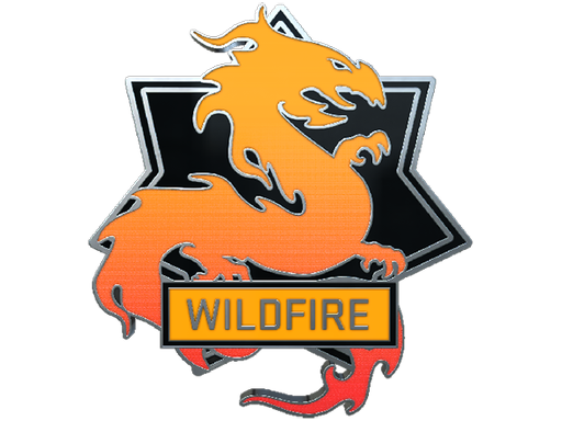 Genuine Wildfire Pin - visual modal