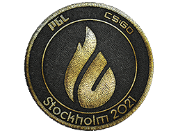 Patch | Copenhagen Flames (Gold) | Stockholm 2021 - visual modal