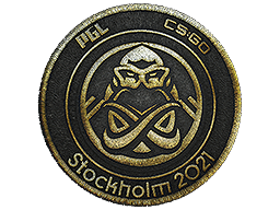 Patch | ENCE (Gold) | Stockholm 2021 - visual modal