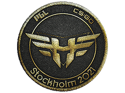 Patch | Heroic (Gold) | Stockholm 2021 - visual modal