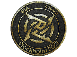 Patch | Ninjas in Pyjamas (Gold) | Stockholm 2021 - visual modal