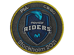 Patch | Movistar Riders | Stockholm 2021 skin modal