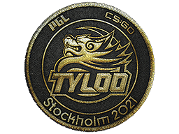 Patch | Tyloo (Gold) | Stockholm 2021 - visual modal