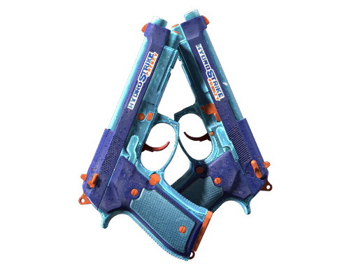 Dual Berettas | Hydro Strike - skin modal