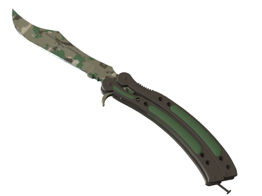 ★ Butterfly Knife | Forest DDPAT - skin modal