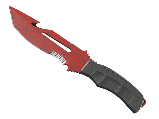 ★ Survival Knife | Crimson Web skin modal