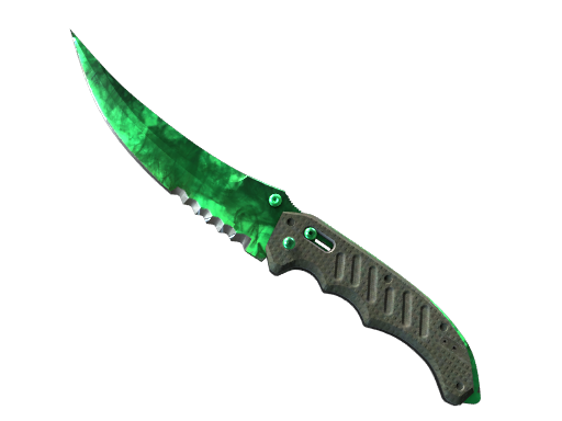 Flip Knife | Gamma Doppler Emerald | CS2 Skin Prices, Stats, and Info