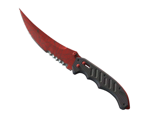 ★ Flip Knife | Crimson Web - skin modal