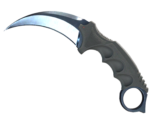 ★ Karambit | Blue Steel skin modal