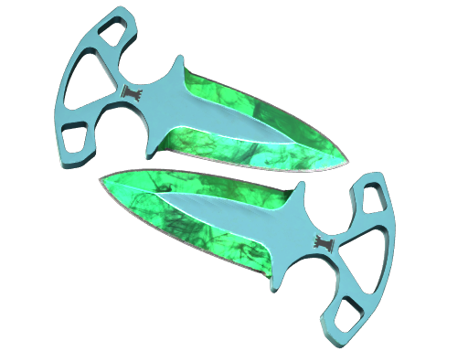 ★ Shadow Daggers | Gamma Doppler Emerald skin modal