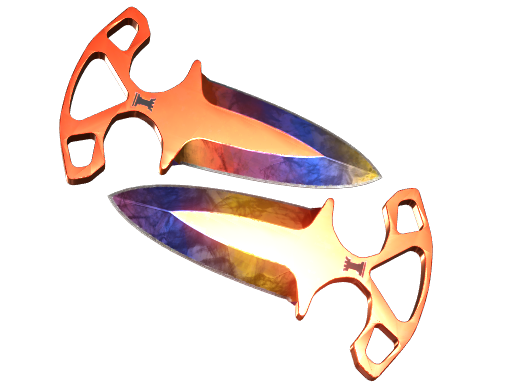 ★ Shadow Daggers | Marble Fade skin modal