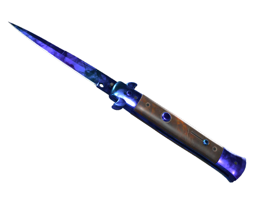 ★ Stiletto Knife | Doppler Sapphire skin modal