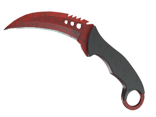 ★ Talon Knife | Crimson Web - skin modal