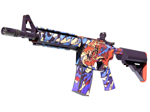 M4A4 | 龍王 (Dragon King) skin modal