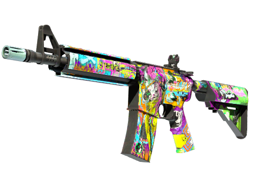 M4A4 | In Living Color - skin modal