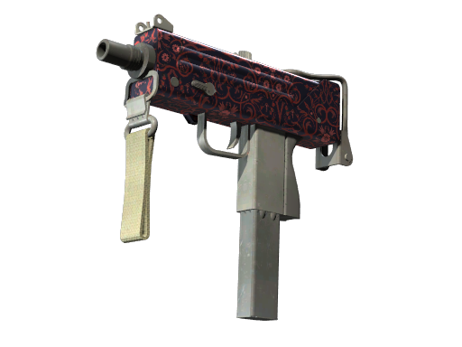 MAC-10 | Red Filigree - skin modal