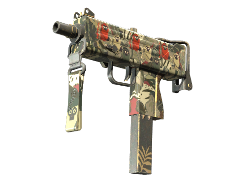 MAC-10 | Monkeyflage skin modal