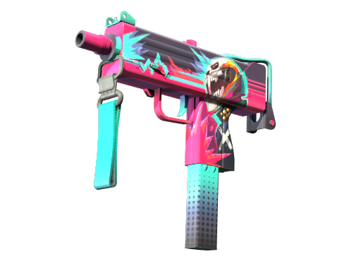 MAC-10 | Neon Rider - skin modal