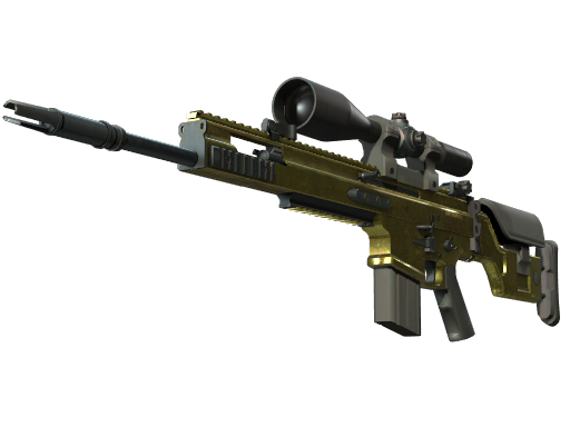 SCAR-20 | Brass - skin modal