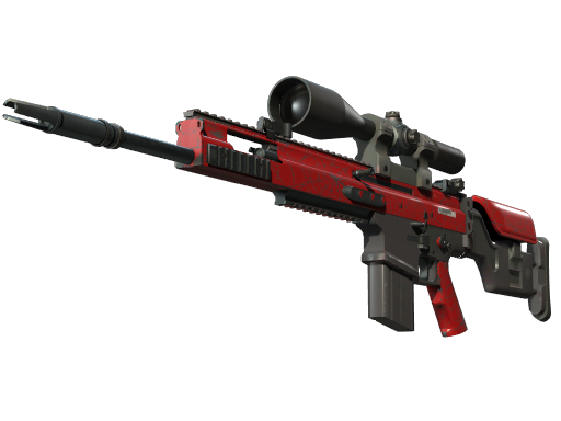 SCAR-20 | Crimson Web - skin modal