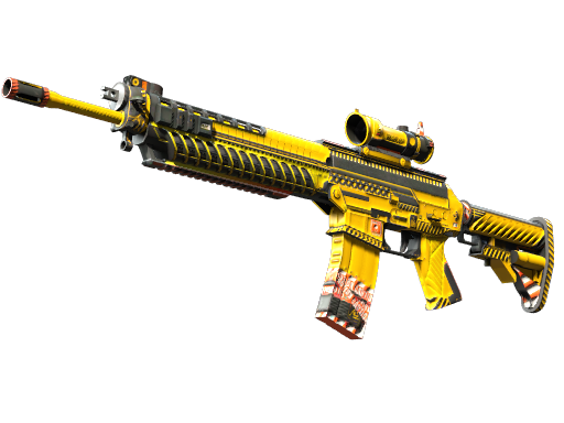 SG 553 | Hazard Pay skin modal