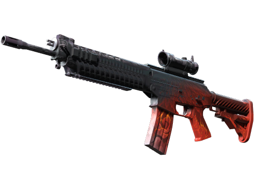 SG 553 | Darkwing skin modal