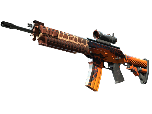 SG 553 | Tiger Moth skin modal