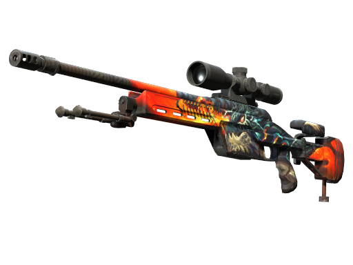 SSG 08 | Dragonfire skin modal