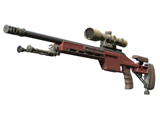 SSG 08 | Red Stone - skin modal